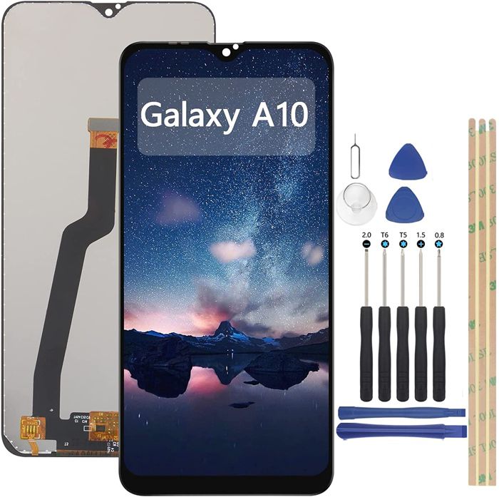 VITRE TACTILE chassis LCD ECRAN ORIGINAL SAMSUNG A10 SM A105F A105 OUTILS COLLE