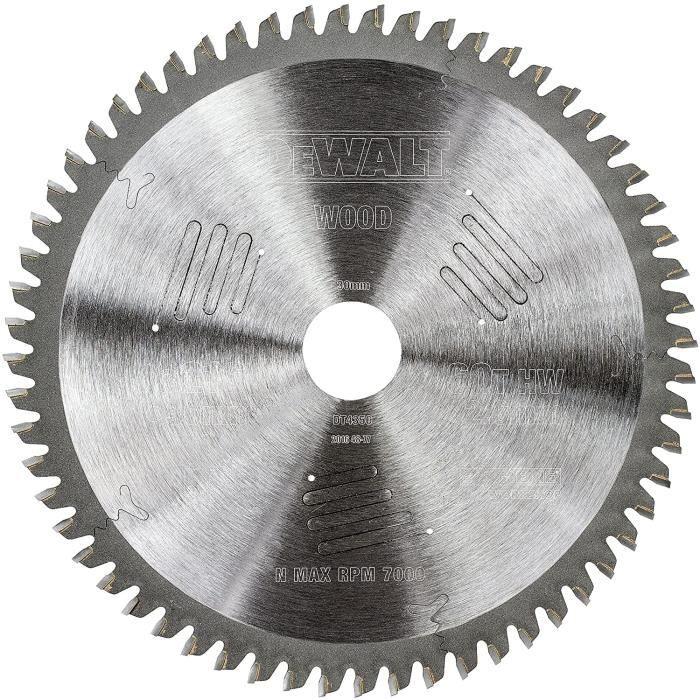 DeWalt DT1155QZ Lames Pour Scie Stationnaire 216 X 30 Mm 40 Dents