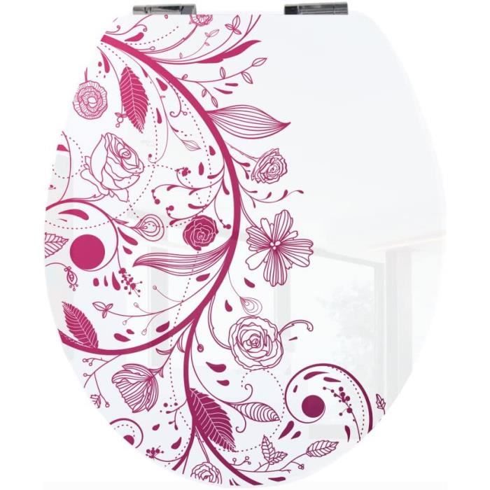 Autocollant WC Animaux Rigolos - Déco Toilette écureuil, Hamster Ou Chaton - Adhésif Amovible