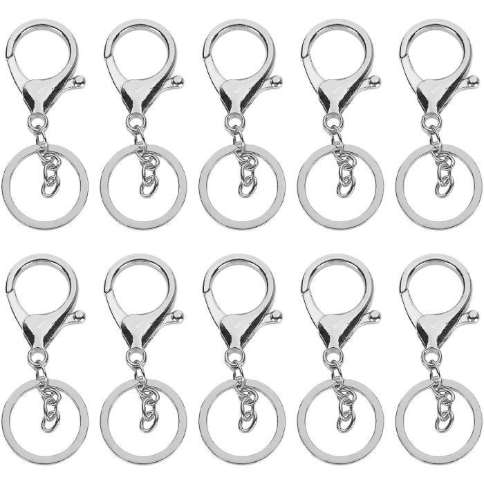 Porte-clés mousqueton extérieur, petit clip mousqueton, porte-clés en  nylon, mini anneau en D en aluminium, évaluation pour sac à dos, 4 pièces -  AliExpress