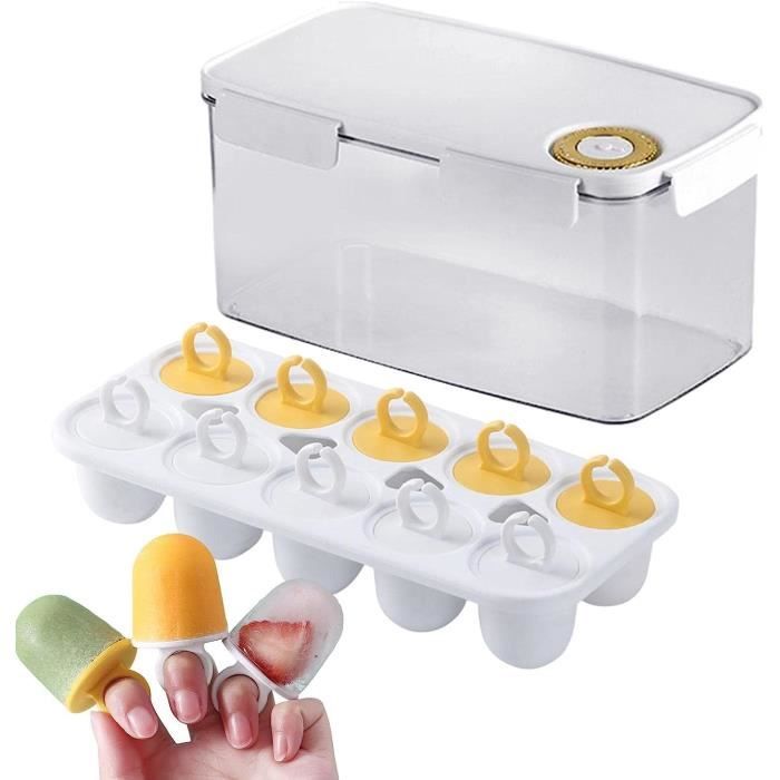Lot De 4 Grands Moules à Glaçons 2 Kg - Silicone Extra Large, Facile à Démouler, Pour Bain Glacé, Baignoire Froide, Glacière, Camping Et Plus