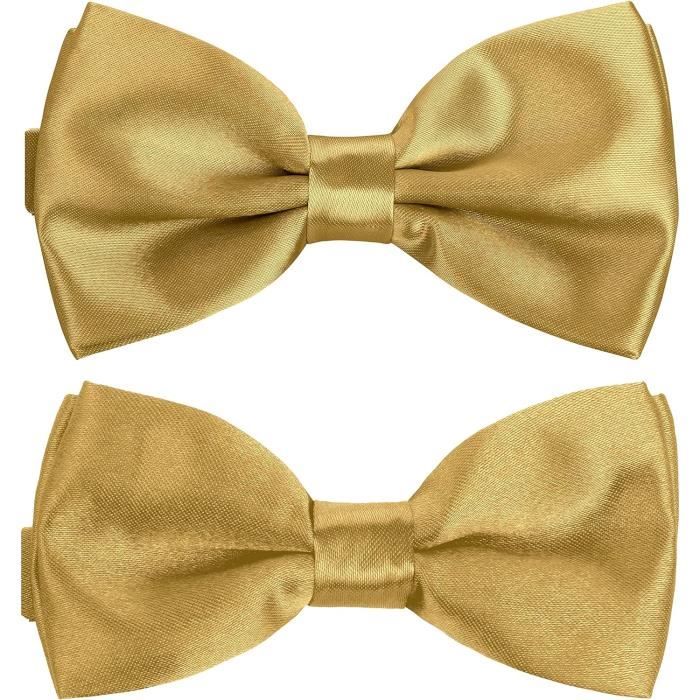 Lot De 2 Nœuds Papillon Lumineux Réglables 3 Modes Flash - Vert Néon Pour Fêtes Et Carnaval
