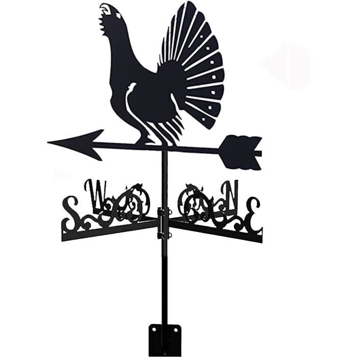 Girouette Marine En Acier Inoxydable 304 Avec Indicateur De Direction Du Vent Pour Yacht, Bateau, Voile, Résistant Aux Oiseaux, Réflecteur Lumineux, Sensibilité