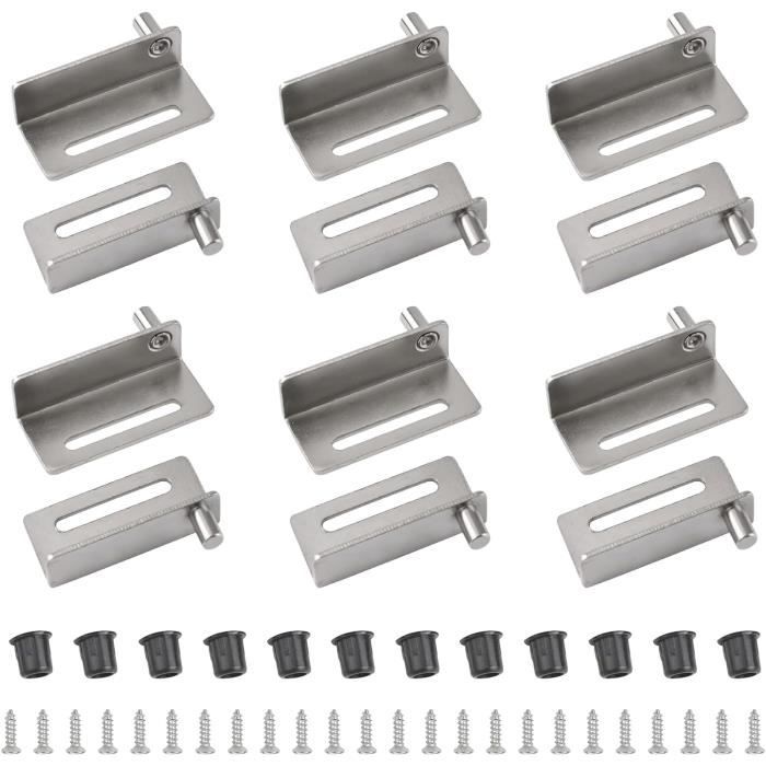 Neuf 254X30.5cm 300mm Charnières En T BZP Acier Zingué