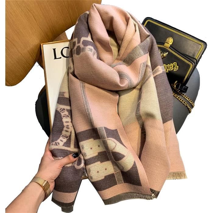 Châle Femme En Cachemire Et Laine Made In Italy - 200x50cm | Étole Chic Pour Mariage Ou Quotidien