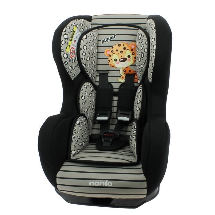 Siège auto COSMO, Groupe 0/1 (de 0 à 18 kg), NANIA Animals Jaguar, 3