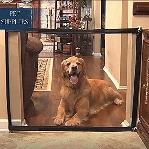 Magic Gate Pet Dog Safe Guard, Clôture Portable Pliable Pour Porte