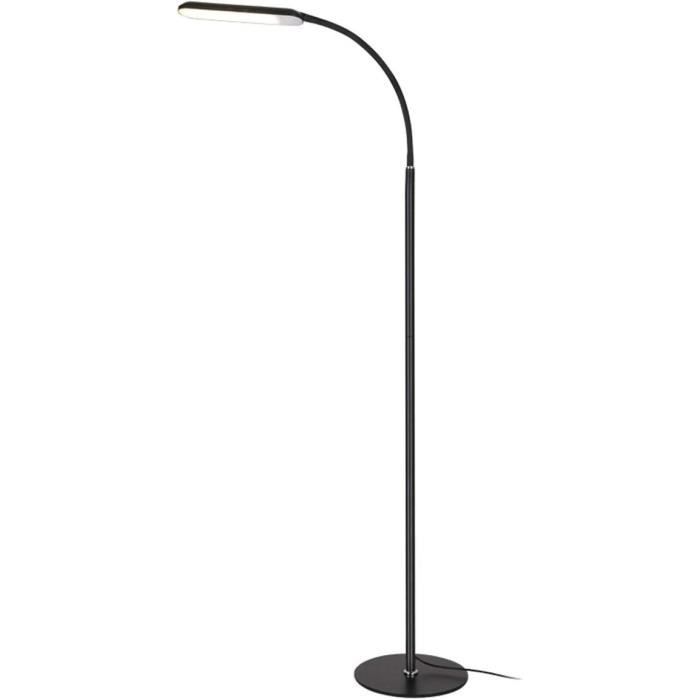 Lampe Sur Pied Pour Salon, Lampadaire Led Moderne 3 Couleurs Dimmable