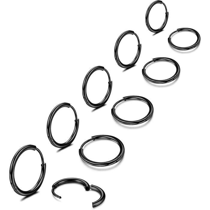 Diamday Petites Boucles d'Oreilles Créoles Pour Homme Femme Piercing Helix Acier Chirurgical Cartilage Huggie Anneau Oreille Lobes Second Hole Sleeper Piercing Hoop Hinged Boucles d'Oreilles, Acier Diamday Petites Boucles d'Oreilles Créoles Pour Homme Femme Piercing Helix Acier Chirurgical Cartilage Huggie Anneau Oreille Lobes Second Hole Sleeper Piercing Hoop Hinged Boucles d'Oreilles, Acier