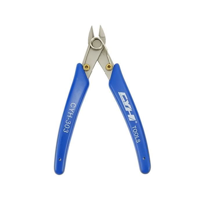 Pince Coupante Diagonale S&R 180 Mm - Coupe-fils Et Câbles En Acier Cr-V - Poignée Bi-composants - 5