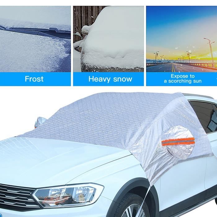 Protecteur de pare-brise de voiture, couverture de pare-brise de voiture,  Protection en verre Anti-gel, épai