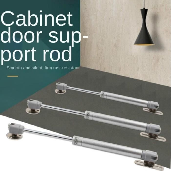 Supports De Montage à Rotule Pour Vérins à Gaz - Lot Avec 2 Supports L, 2 Supports Plats Et 16 Vis - Taille 10mm - 6