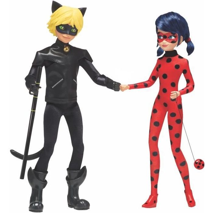 Figurine Ladybug Et Chat Noir Achat Vente Jeux Et Jouets Pas Chers