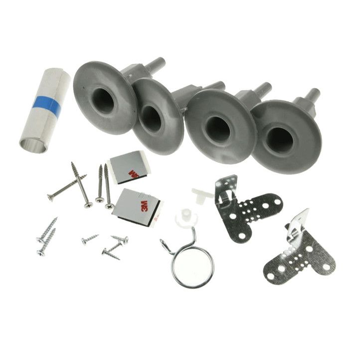 Kit de fixation encastrement porte Lave vaisselle BEKO 77240