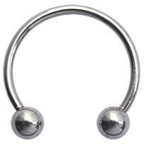Fer à Cheval Titane Vis Interne – Bijou Piercing Léger Et Brillant Pour PA, Téton, Lobe…