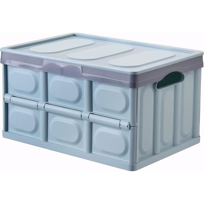 Boîte De Rangement De Voiture En Cuir PU, Organisateur De Coffre De