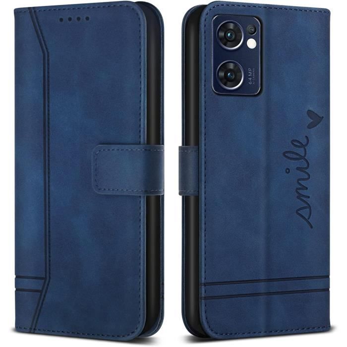Custodia Portafoglio Per Oppo Find X5 Lite – Pelle PU Con Supporto, 3 Slot Carte E Portamonete, Chiusura Magnetica, Marrone