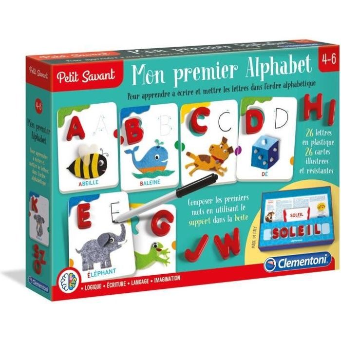 Jeu éducatif CLEMENTONI Montessori Les chiffres, 4-6 ans - Jeux