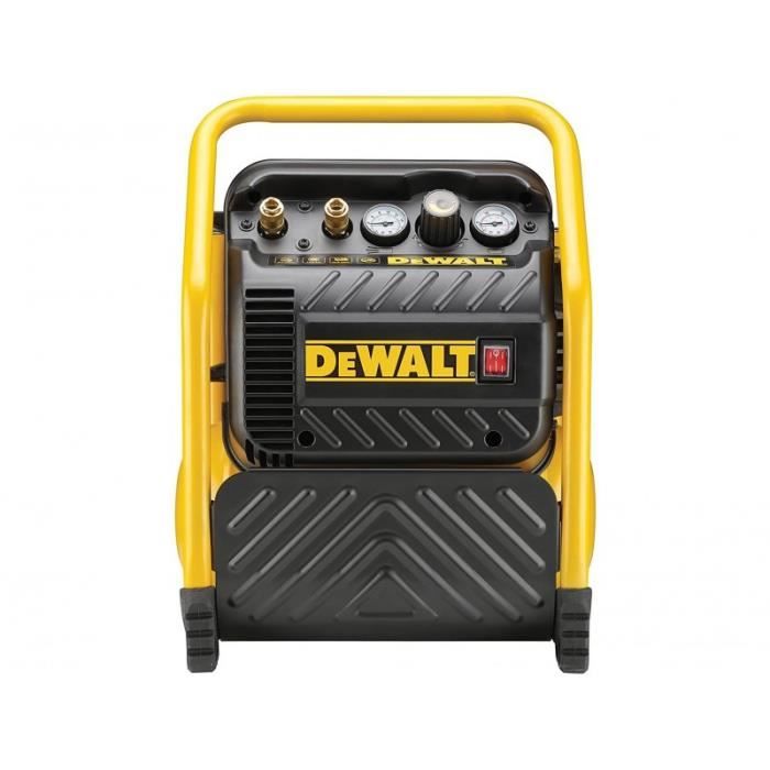 Tragbarer Kompressor, 10 l, 1100 W, geräuscharm, DeWalt - DPC10QTC-QS