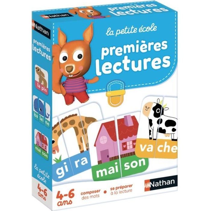 NATHAN La Petite Ecole - Premières Lectures - Jeu éducatif
