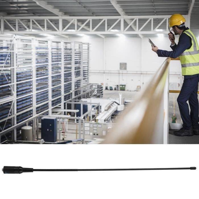 TECHSIDE Casque D Forme 2 Broches PTT Microphone Midland | Pour Les