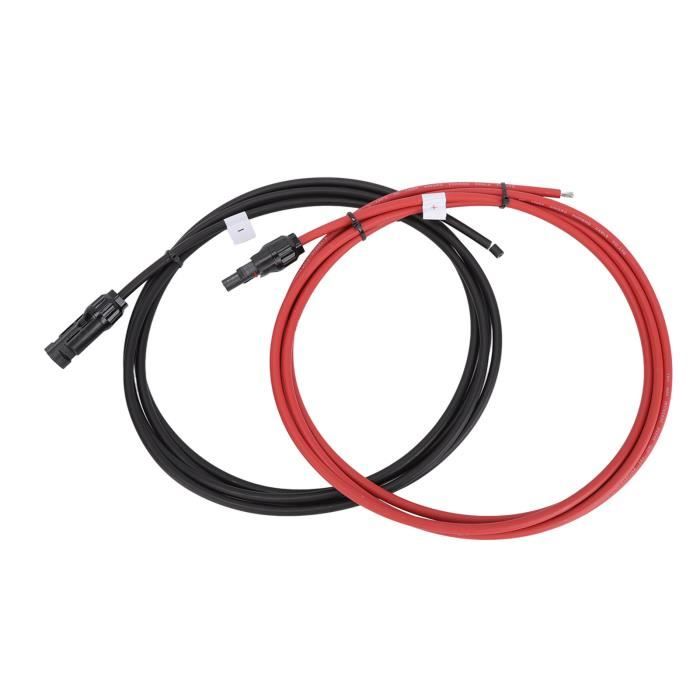 Câble D'extension 10AWG SAE Pour Connexion De Batterie Solaire Ou Voiture - Cordon D'alimentation Robuste