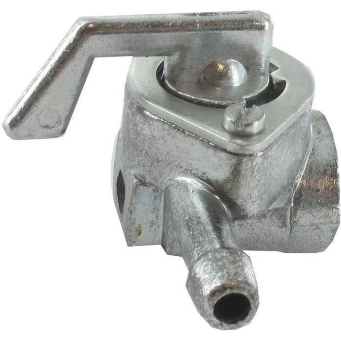 Robinet essence adaptable LOMBARDINI sortie à droite