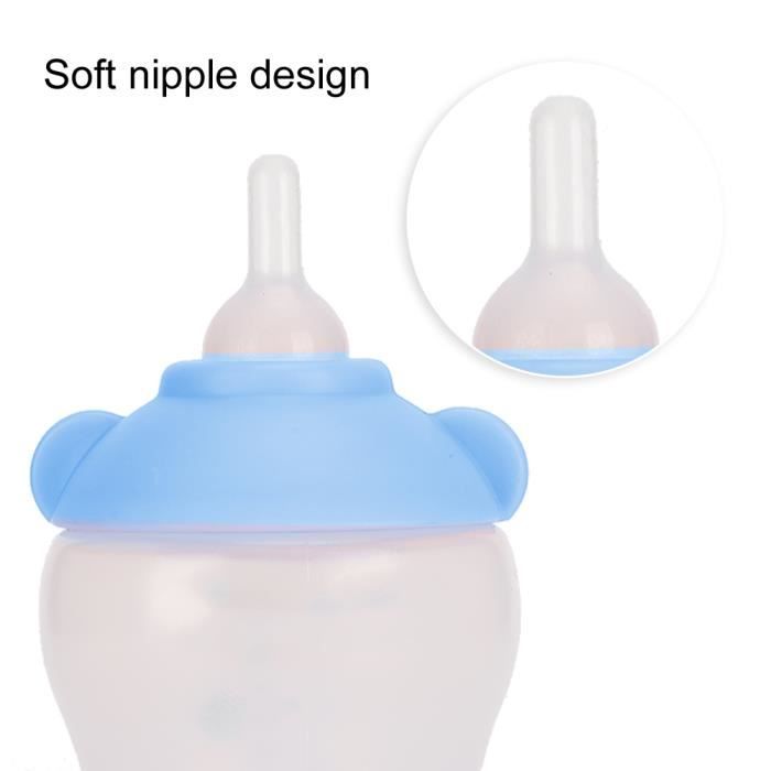 Comparer les prix de Fafeicy Biberon pour animaux de compagnie Ensemble d'allaitement de biberons d'eau de sécurité de petit animalerie produits Bleu