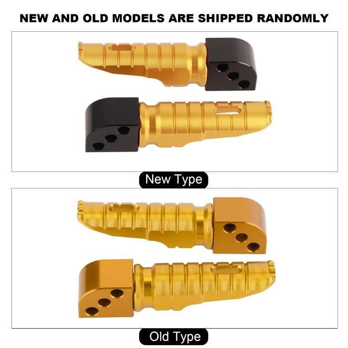 1 Paire De Repose-pieds Arrière De Moto CNC Process T6063 En Alliage D Remplacement Pour Benelli Tornado 252r 2021 2022 Rouge 95063471