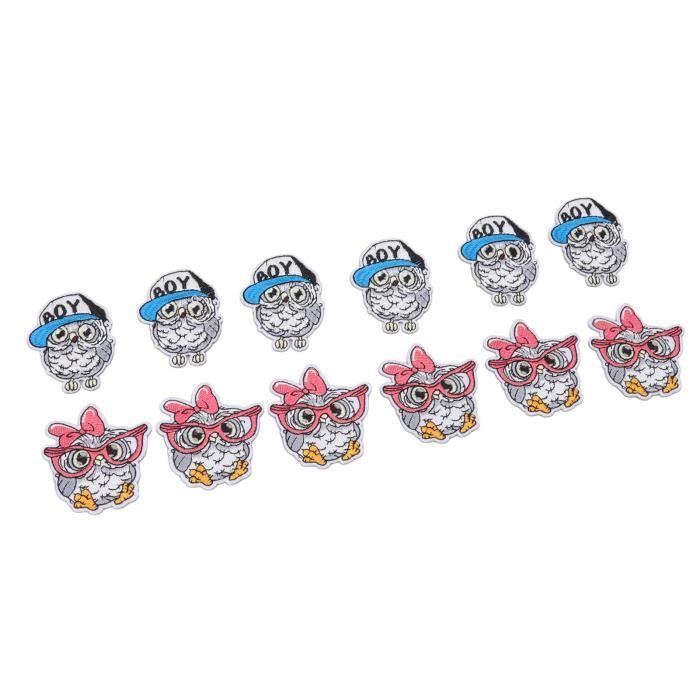 11 pièces Patchs croix à repasser, patchs appliques croix, patch