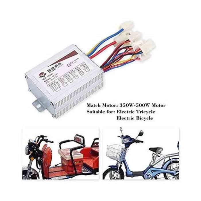 Contrôleur Moteur Brossé 24-48V Pour Vélo électrique - Puissance 250W/500W, Boîtier étanche US