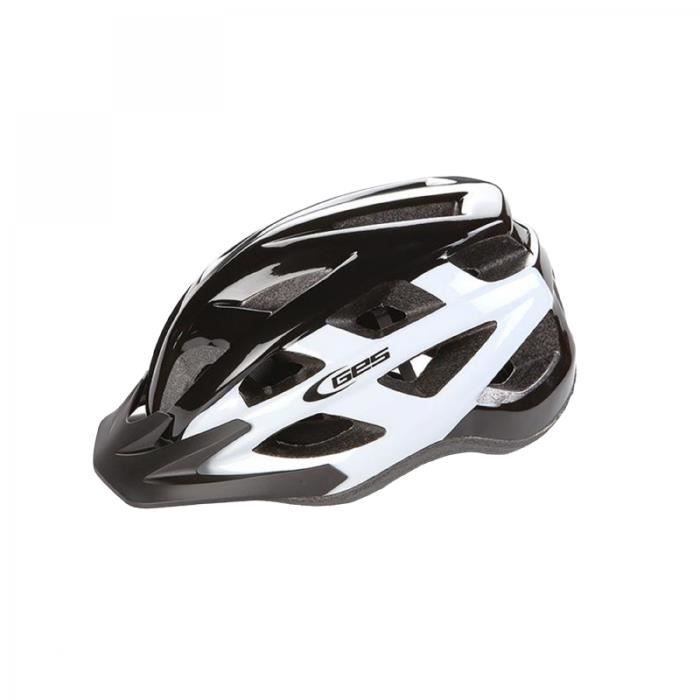 Casque VTT/piste Taille M (54-58 Cm) - Visière - Blanc/argent - Marque WAG - Neuf