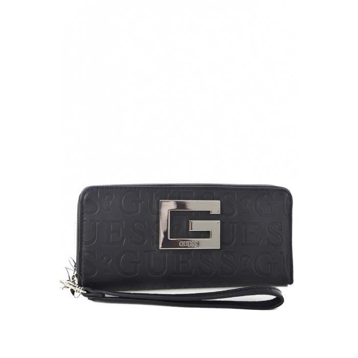 Portefeuille Ou Porte-cartes Guess Vintage Années 80 - Multicolore Avec Fermeture éclair - Occasion
