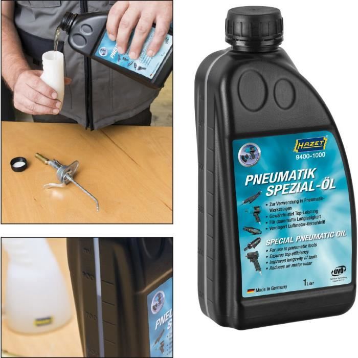 Olio Speciale Hazet Per Attrezzatura Pneumatica - 100ml, Senza Silicone, Per Massime Prestazioni - Foto 7