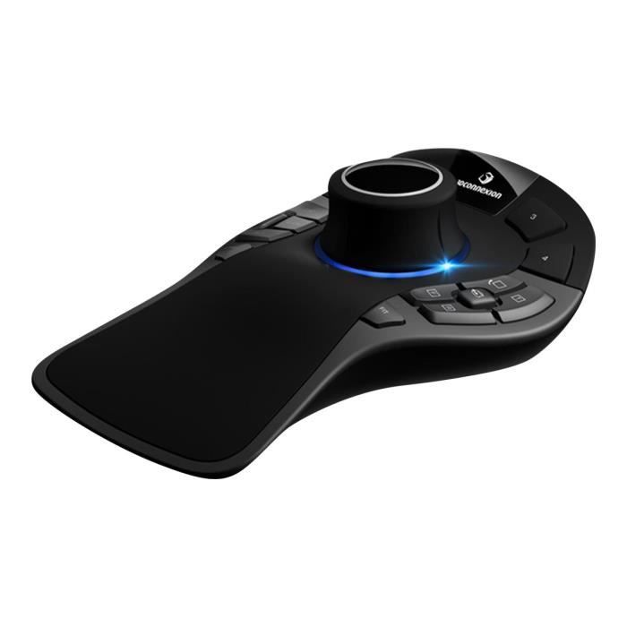 HP SpaceMouse Pro 3D Souris 15 boutons filaire USB pour Pro All-in-One 3520 ProOne 400 G2 Workstation Z230