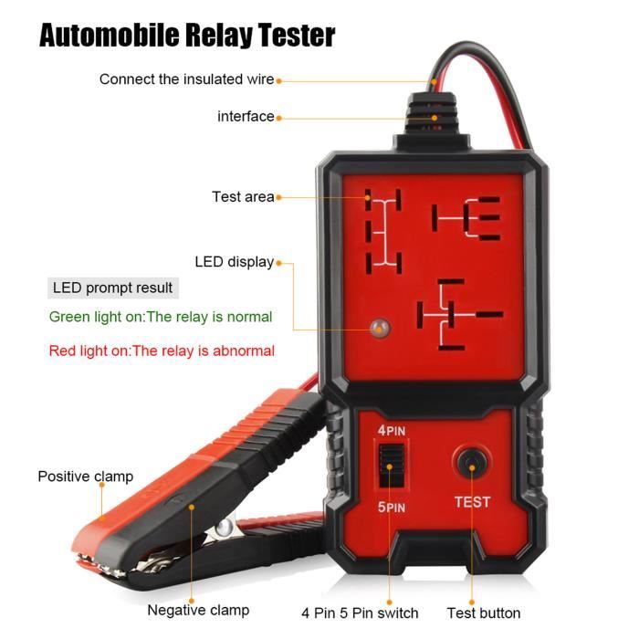 Testeur De Relais De Voiture 12 V Testeur De Relais Automobile Electronique Universel Pour Outil De Diagnostic D Analyseur D Alternateur De Verificateur De Batterie Automatique 1 Pc 4661297238 L Testeur De Relais De Voiture 12 V Testeur De Relais Automobile Electronique Universel Pour Outil De Diagnostic D Analyseur D Alternateur De Verificateur De Batterie Automatique 1 Pc 4661297238 L