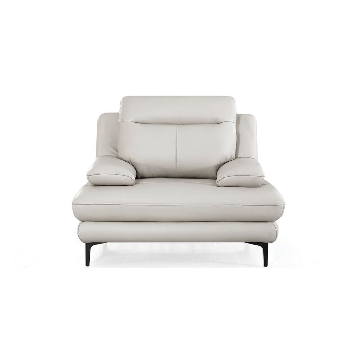 Fauteuil cuir Design avec dossier avance-recul LYA Fauteuil cuir Design avec dossier avance-recul LYA