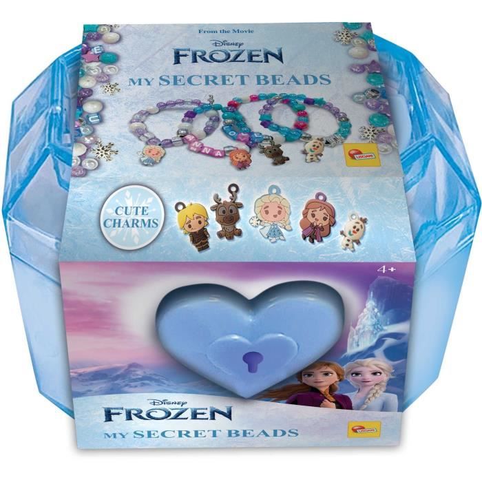 Lisciani Giochi C Bijoux - LA REINE DES NEIGES - C avec serrure perles et breloques - vue 2