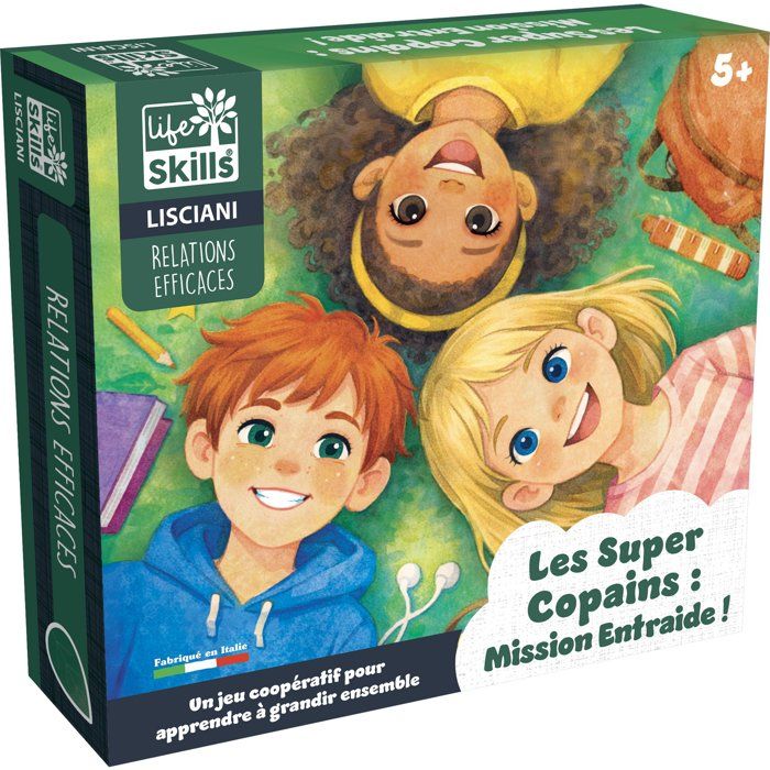 Life Skills Le Jeu de lAmitié Jeu de plateau coopératif LISCIANI Entraide et coopération