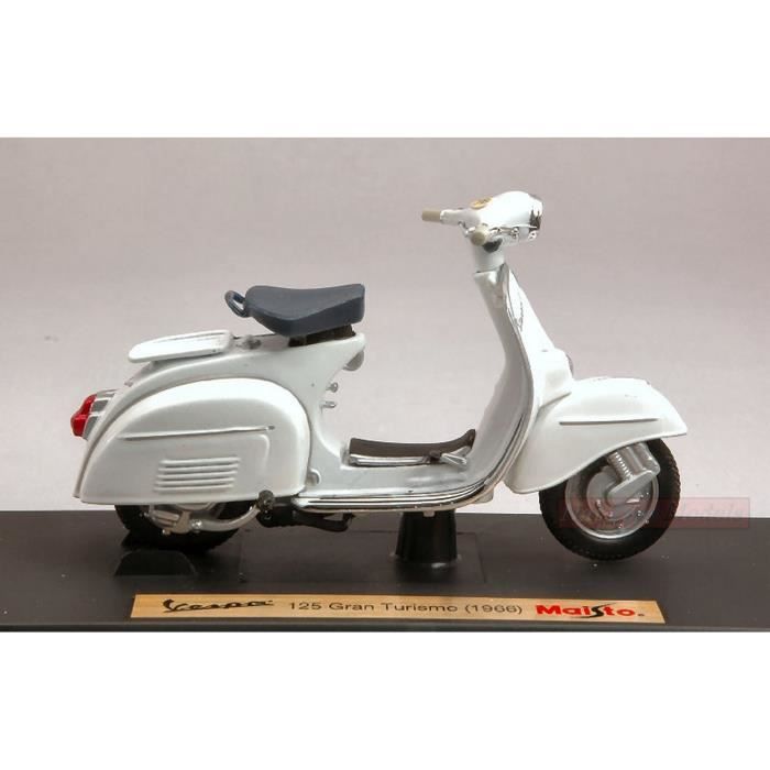 Miniature Vespa 125 Gran Turismo 1966 Vert Pâle - Maisto 1/18 Neuve - Scooter Vintage