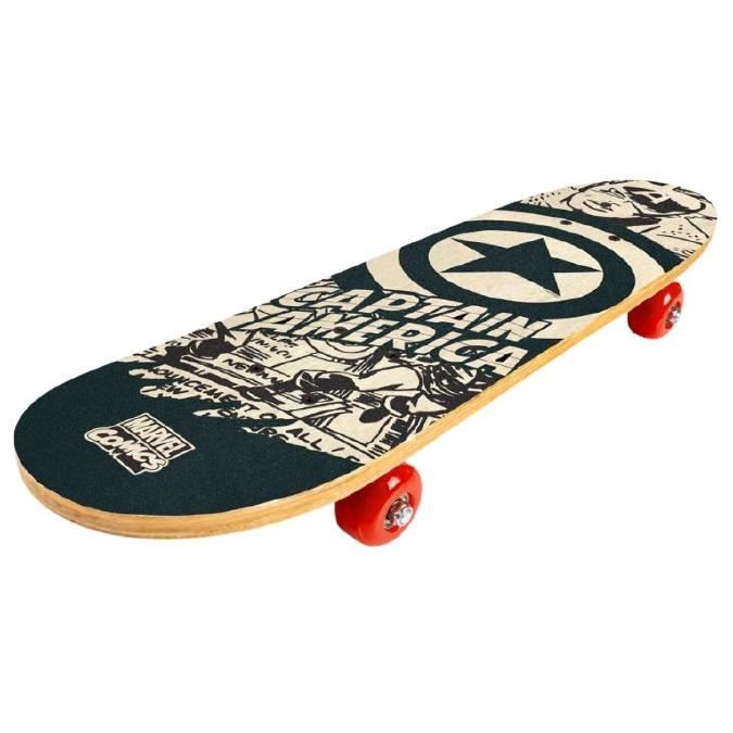 Skateboard Skate Planche à roulette en bois pour enfants ( 60x15cm ) 