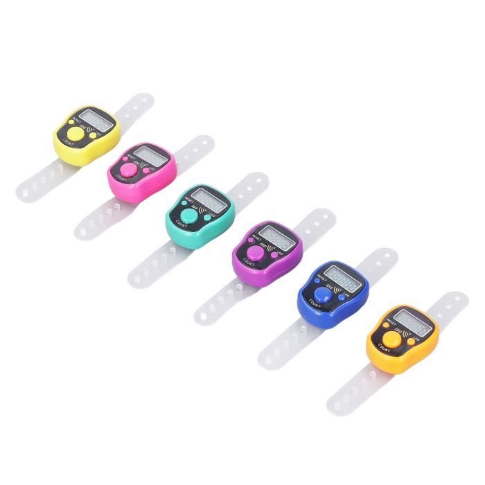 Créatif Mini Compteur LCD Multi Usage Comptage Doigt Bague Electronic