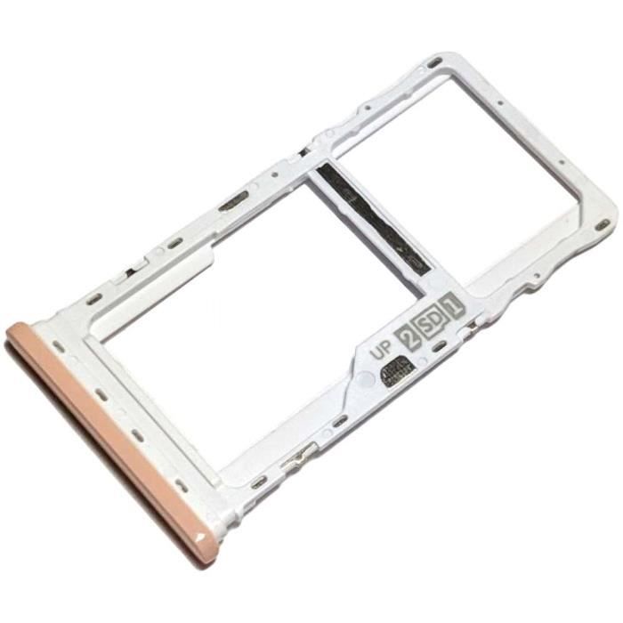 Tiroir Carte SIM et Support Mémoire micro SD pour Motorola Moto G9 Play Piece de Remplacement Original