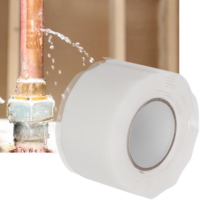 Ruban Auto-amalgamant Silicone Pour Réparation De Tuyaux - Résistant à La Chaleur Et étanche - Neuf