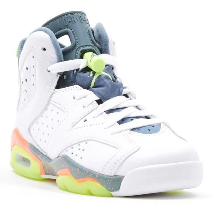 Air Jordan 6 Retro enfant Blanc - Cdiscount Chaussures