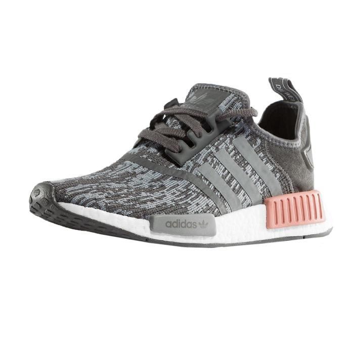 Adidas Femme Chaussures / Baskets NMD_R1 W Gris - Achat / Vente 