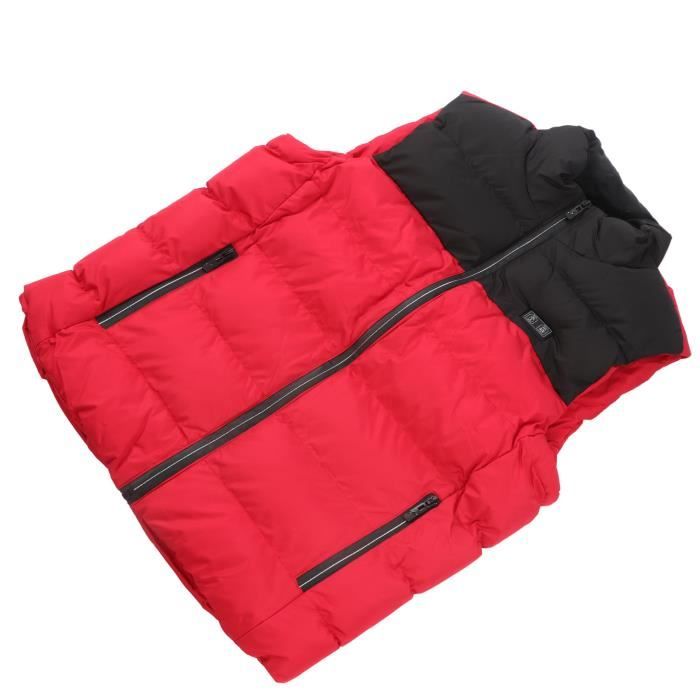 Gilet Chauffant électrique 15 Zones - Pour Ski, Randonnée, Camping (batterie Non Incluse)