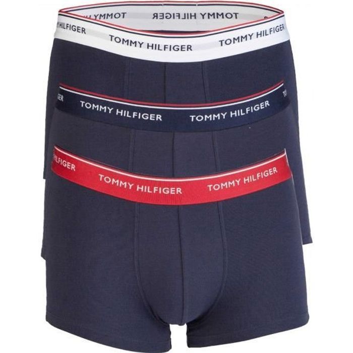 Pack De 3 Boxers Stretch 1u87903841 - Tommy Hilfiger 904 multi/peacoat -  Cdiscount Prêt-à-Porter