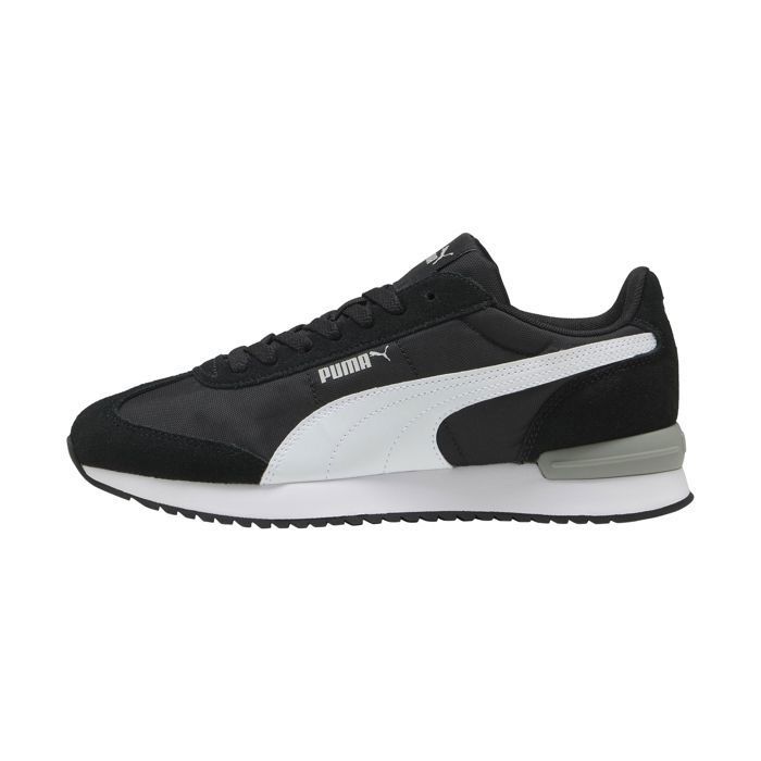 Puma Basket Cuir Puma R78 Wind MU - Noir-Blanc-Gris