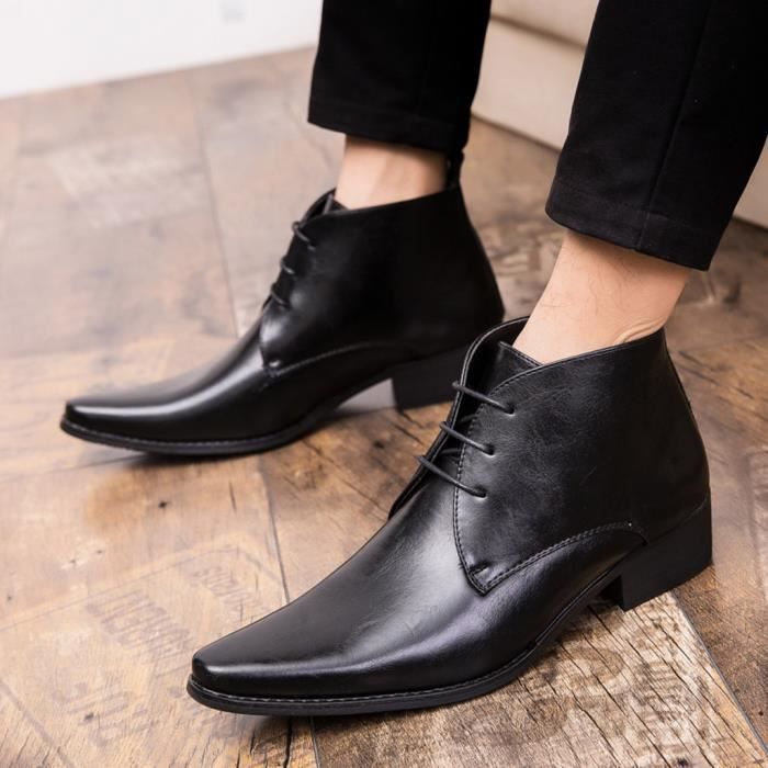 chaussure talon homme hiver